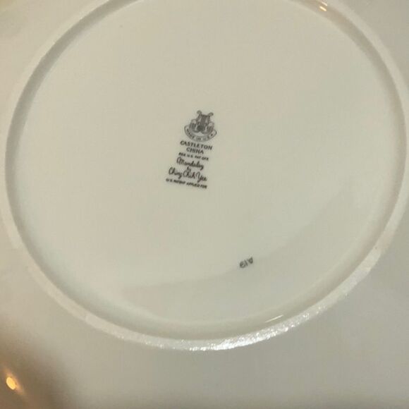 Vintage Castleton Mandalay Ching Chih Yee  10 5/8” Dinner Plates Set of 2 - Picture 2 of 12
